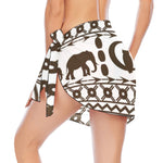 ELEPHANT ORNEMENT Beach Sarong Wrap