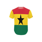 AFRIKA ENG Curved Hem T-Shirt