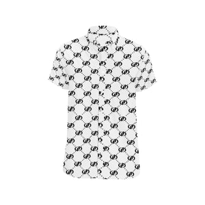 EXCELLENCE BLACC Men's All Over Print Short Sleeve Shirt