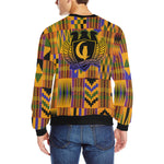 KENTE ATEF Men's Rib Cuff Crew Neck Sweatshirt