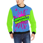 SPLASH OUT BF Men's Rib Cuff Crew Neck Sweatshirt (Model H34)