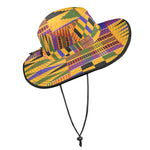 KENTE FULLY Wide Brim Bucket Hat
