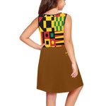 KENTE BUTAN Girls' Sleeveless Dress