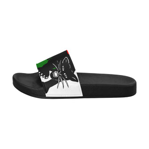 BLACC PANTHER RBG WHT Men's Slide Sandals