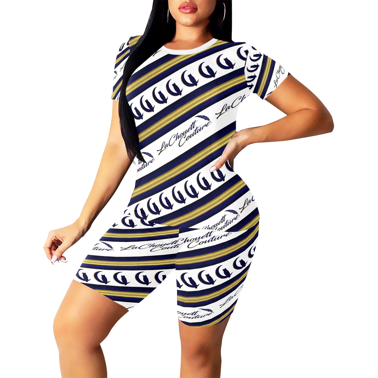 NICE ONE LCC Women's Short Yoga Set