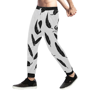 FEATHER WYTE Men's All Over Print Sweatpants (Model L11)