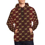 EXCELLENCE BRDXGLD All Over Print Hoodie for Men