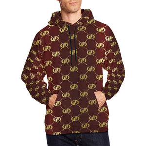 EXCELLENCE BRDXGLD All Over Print Hoodie for Men