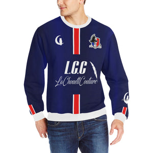 FC PANAME Men's Rib Cuff Crew Neck Sweatshirt