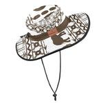ELEPHANT ORNEMENT Wide Brim Bucket Hat