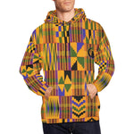 KENTE ATEF All Over Print Hoodie for Men (USA Size)
