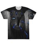 Blue Snake Sublimation T-Shirt Sublimation Tee