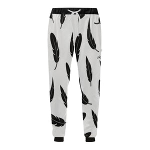 FEATHER WYTE Men's All Over Print Sweatpants (Model L11)