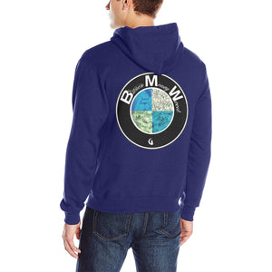 BMW BLUE Men's Classic Hoodie