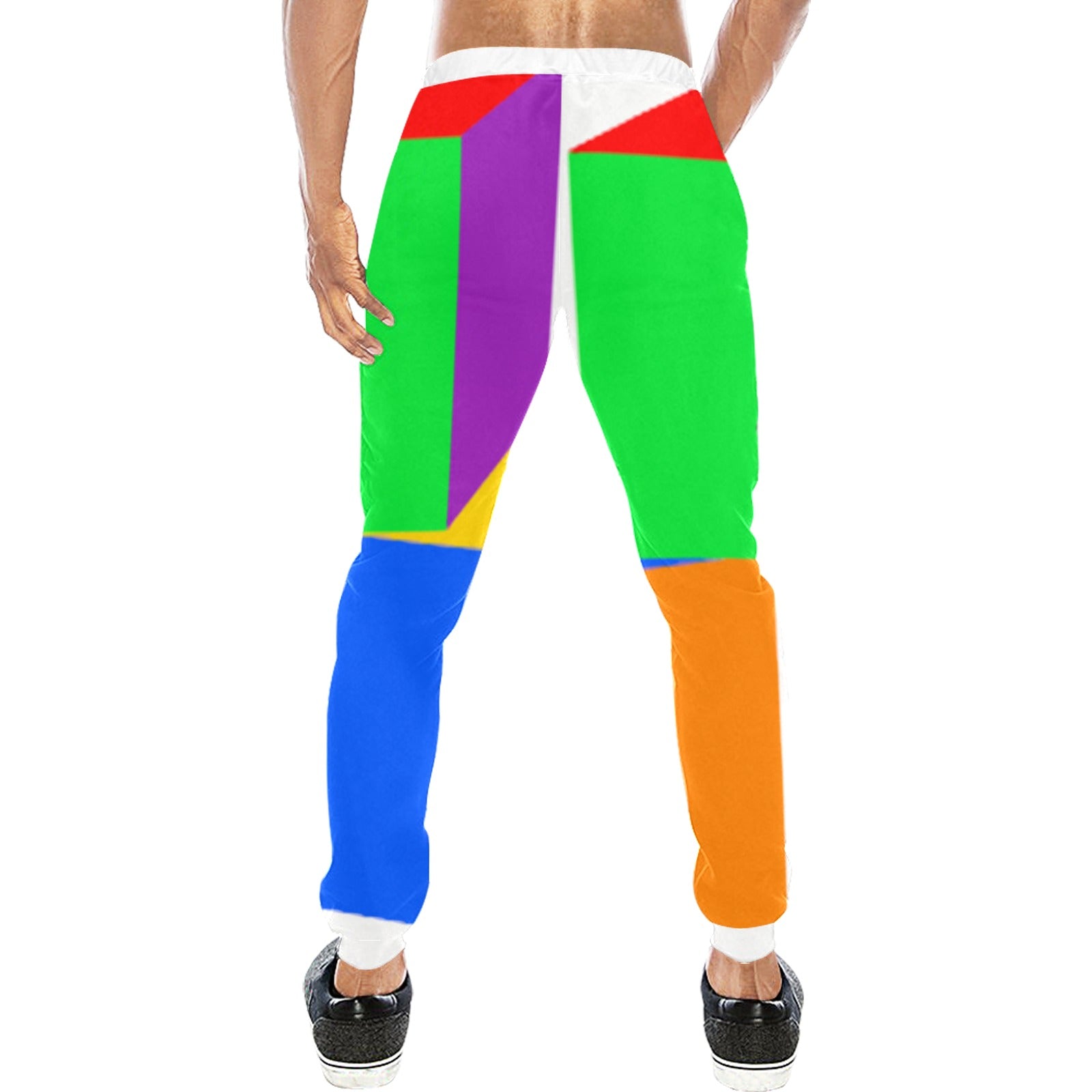 LCC COLORING FULL Men's All Over Print Sweatpants (Model L11)