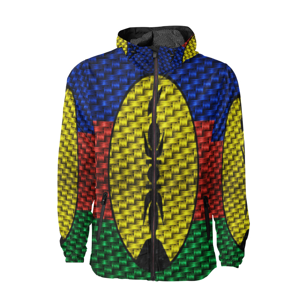 NOUVELLE CALEDONIE FLAG All Over Print Windbreaker for Unisex