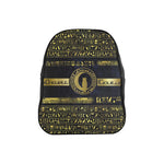 HIEROGLYPH DELUXE School Backpack (Medium)