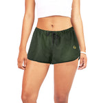 BANDANA LUXURY KAKI  Women's All Over Print Relaxed Shorts
