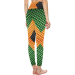 JAMAICA FLAG All Over Print High-Waisted Leggings (Model L36)