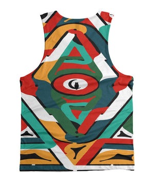 Tembe Art Maroons Sublimation Tank