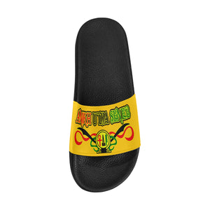 ANKH UDJA SENEB SHEN YLW Women's Slide Sandals