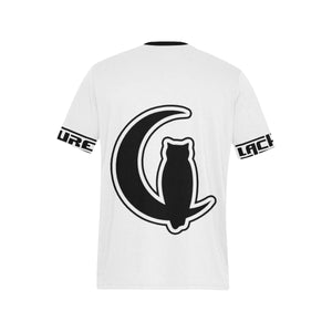 BLACC BORDER WHITE Men's All Over Print T-Shirt