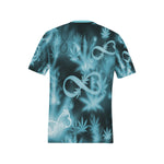 INFINITY BLUE COSMOS Men's All Over Print T-Shirt