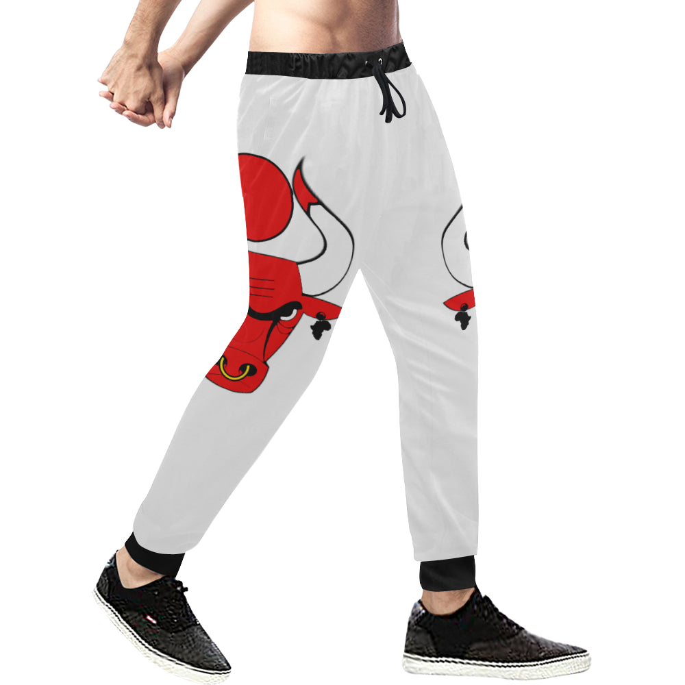 HATHOR BULLS Men's All Over Print Sweatpants