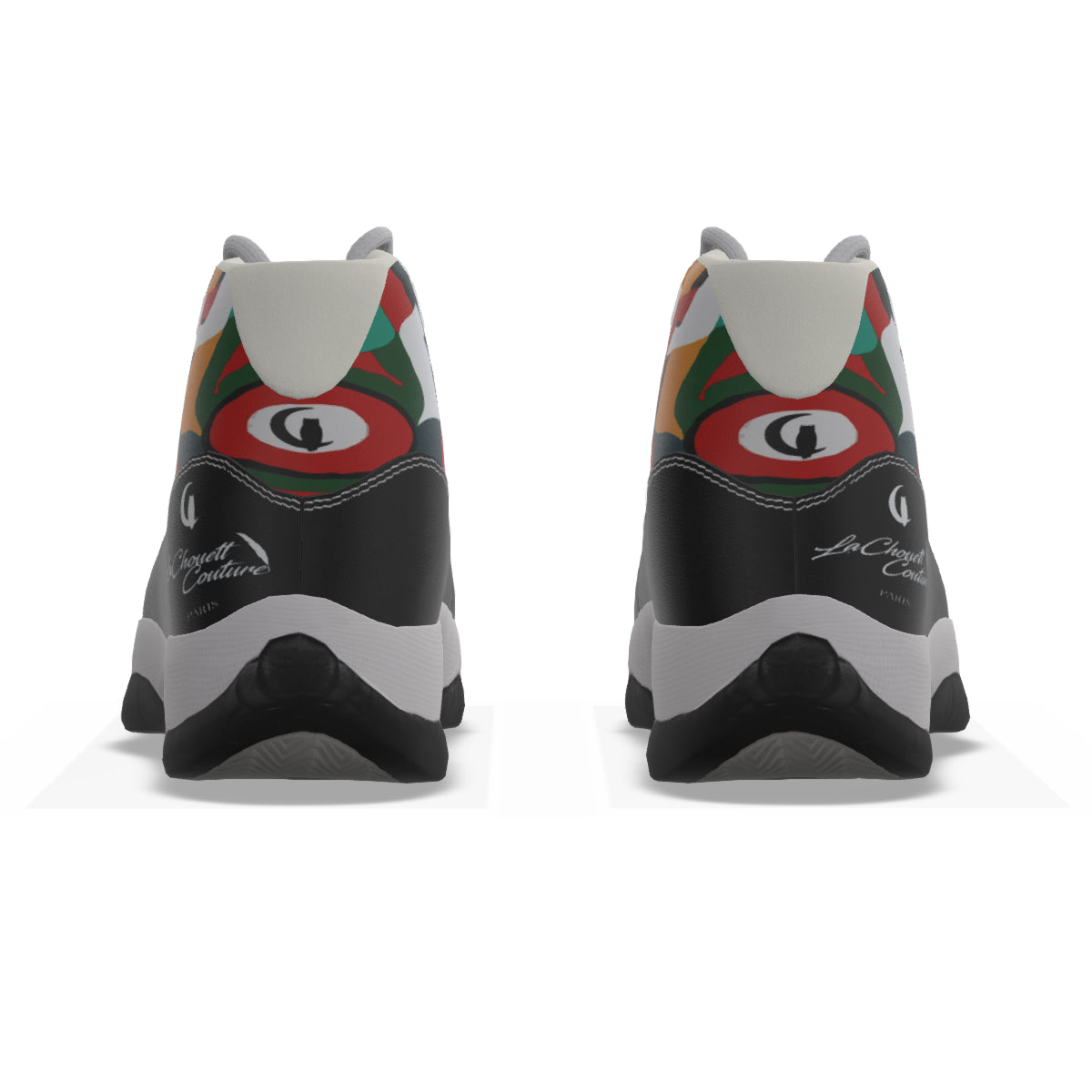 TEMBE ART Men's High Top Basketball Shoes