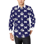 LCC WEEDY Men's Casual Dress Shirt