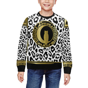 V.I.P All Over Print Crewneck Sweatshirt for Kids