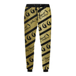 NICE ONE BLCGLD Men's All Over Print Sweatpants