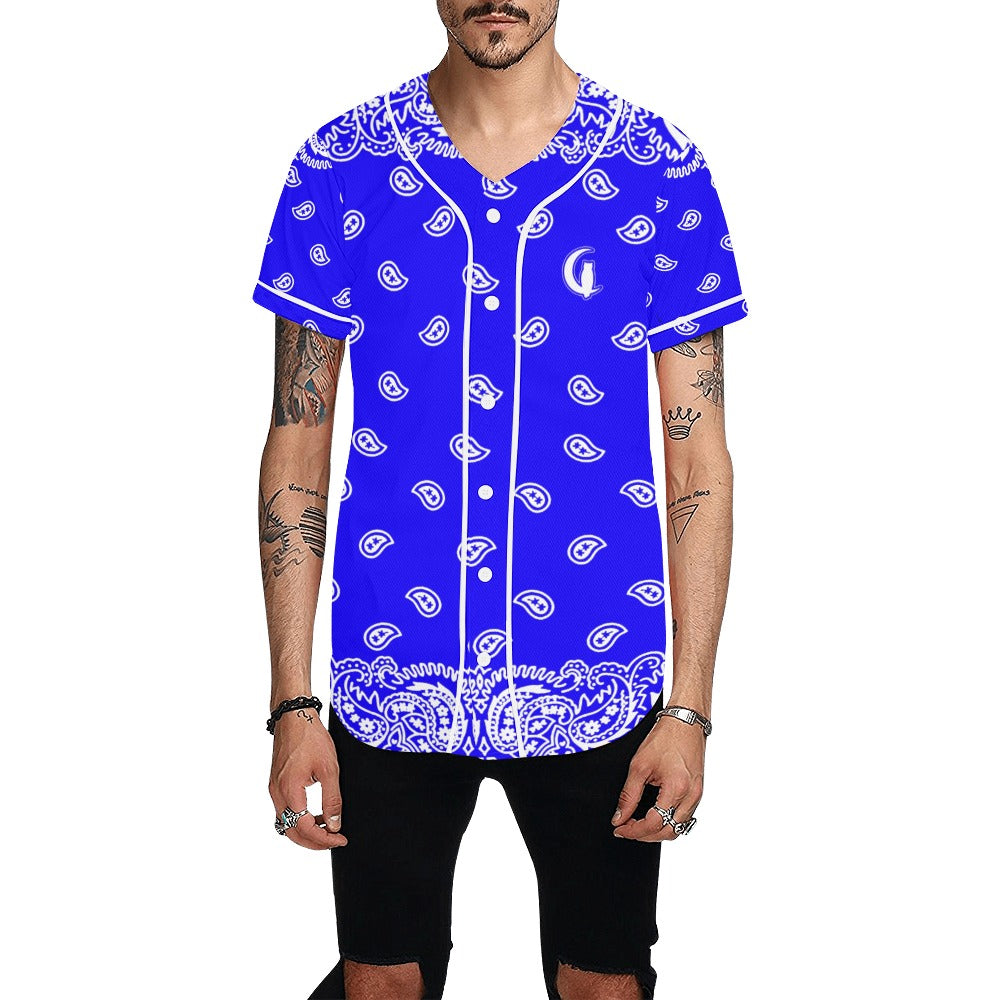 BANDANA FULLY Baseball Jersey for Men