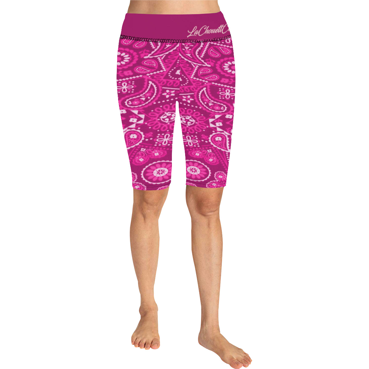 BANDANA VIRAL PINKISH All Over Print Knee Length Leggings