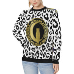 V.I.P Women's Rib Cuff Crew Neck Sweatshirt