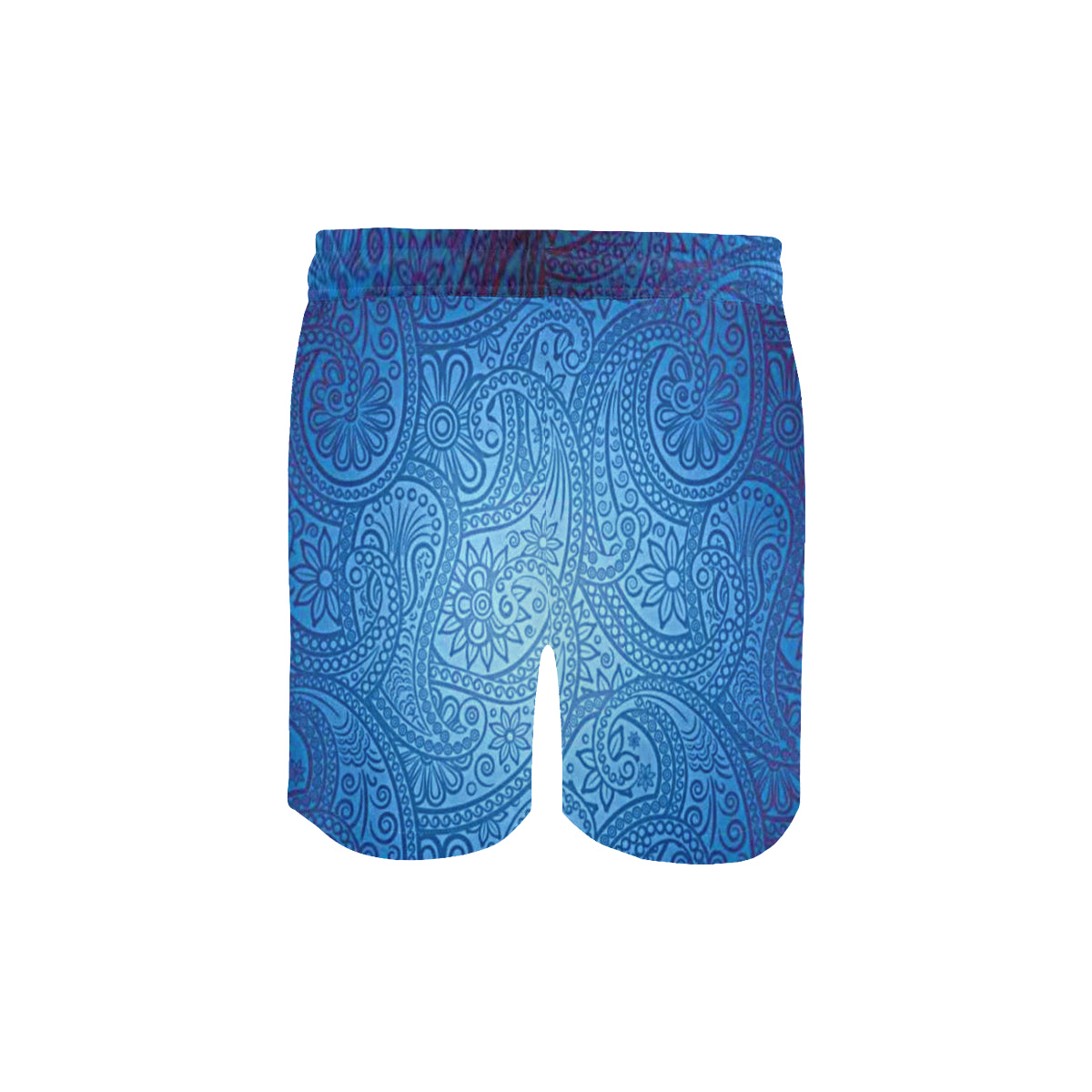 LUXURY BLU GANG Men's Mid-Length Swim Shorts (Model L39)