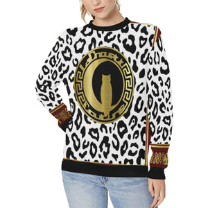 V.I.P Women's Rib Cuff Crew Neck Sweatshirt