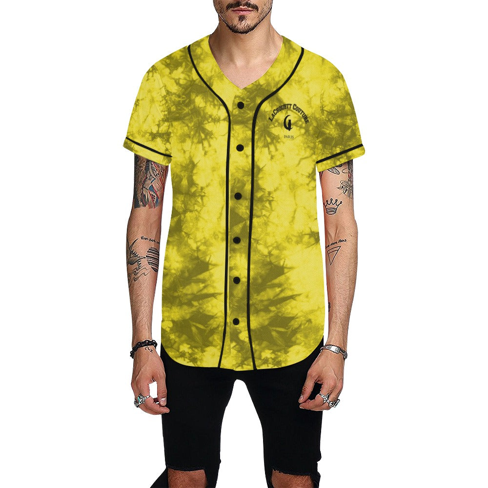 TIE DYE Baseball Jersey for Men