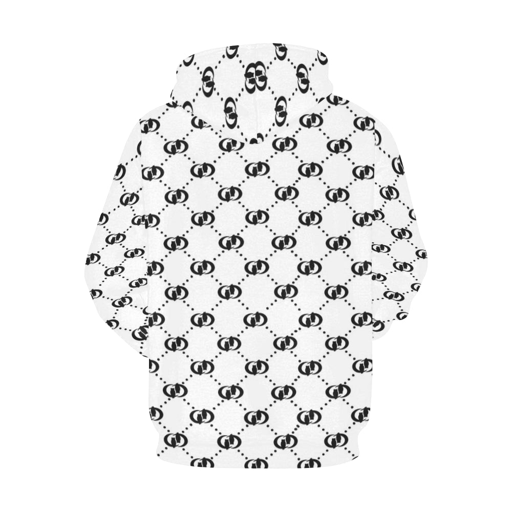 EXCELLENGE BLACC All Over Print Hoodie for Men