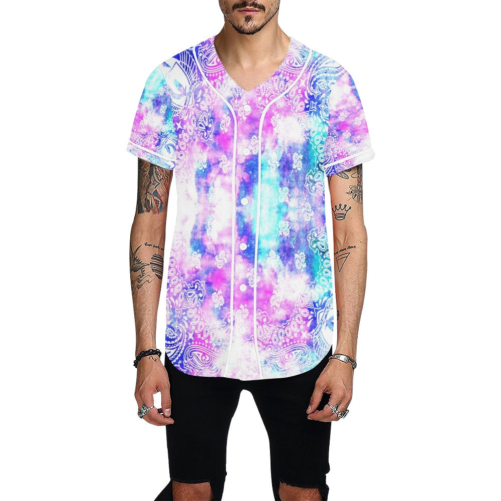 BANDANA COLORFULL All Over Print Baseball Jersey
