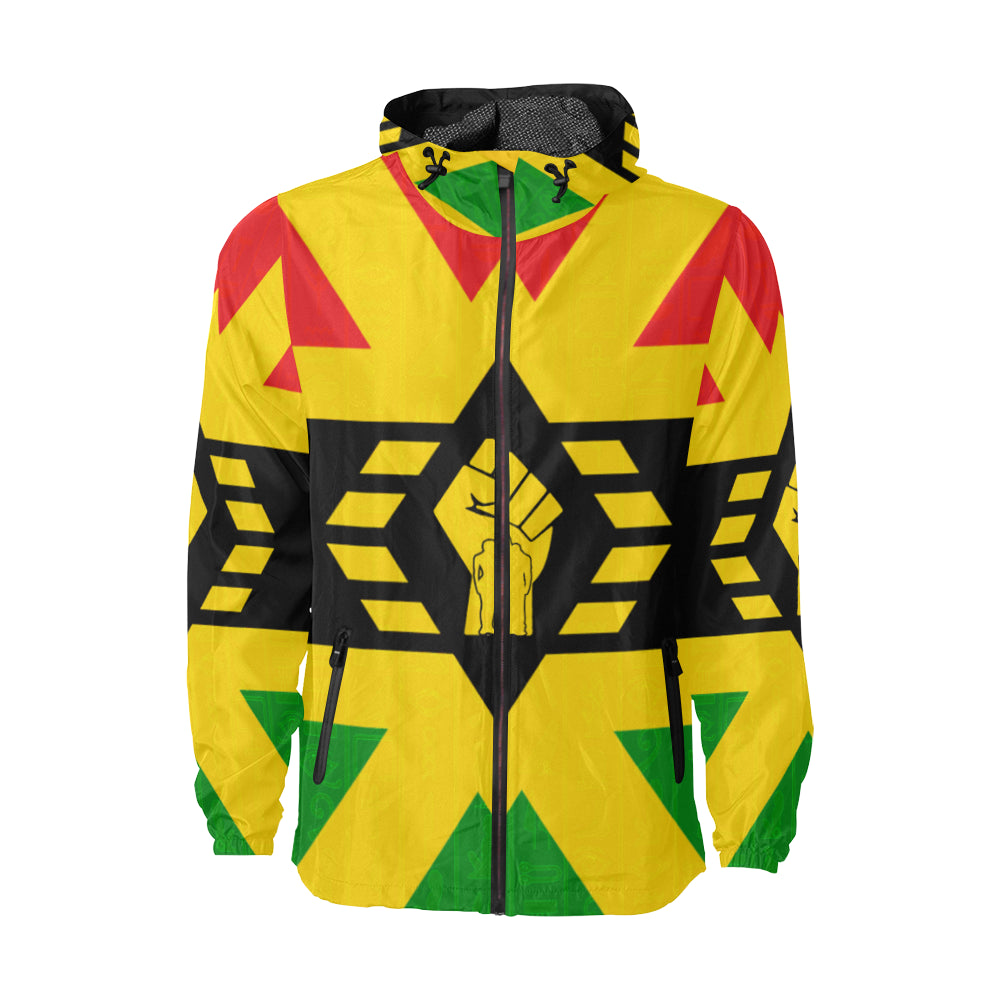 FIST UP RBG Unisex All Over Print Windbreaker