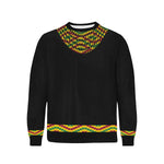 KEMET STYLE STRASS Men's Rib Cuff Crew Neck Sweatshirt