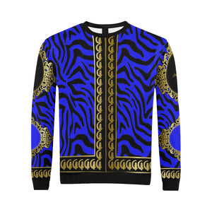 PRIVILEGE BLUE All Over Print Crewneck Sweatshirt for Men