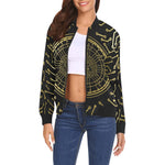 CRYPTO KMT Bomber Jacket for Women