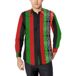 RBG FLAG Men's All Over Print Casual Dress Shirt (Model T61)