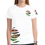 RBG ANKH RIPPED T-shirt for Women