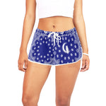 BANDANA Cs'UP Women's All Over Print Relaxed Shorts