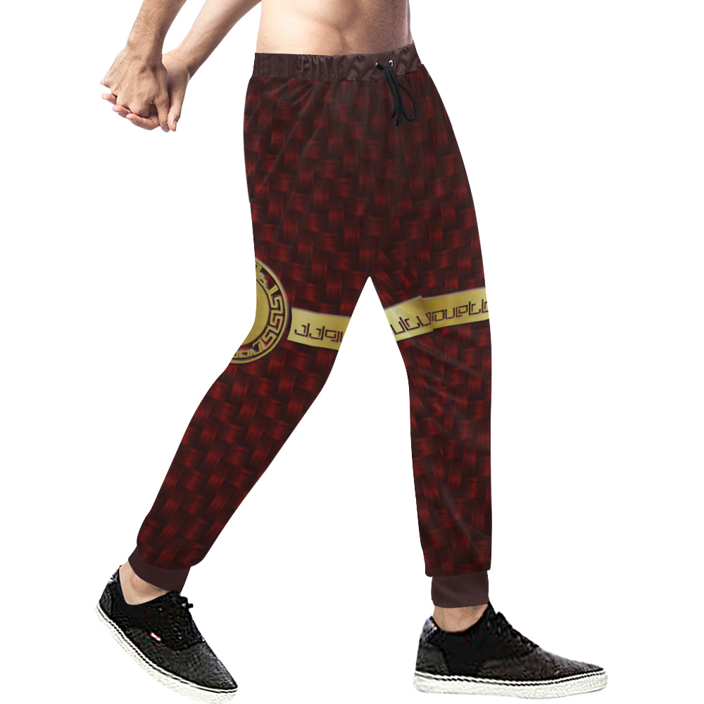 LCC DELUXE RED Men's Sweatpants )