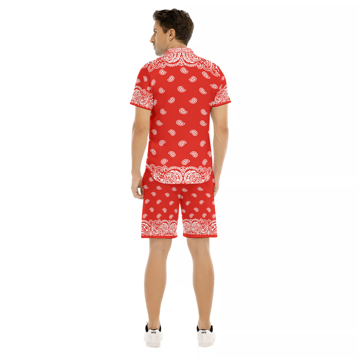 BANDANA FULLY Bs'UP Men's Short Sleeve Shirt Sets