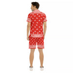 BANDANA FULLY Bs'UP Men's Short Sleeve Shirt Sets